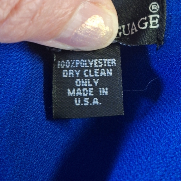 Body BL Language Bodycon Sheath Dress Size Large - Picture 4 of 13